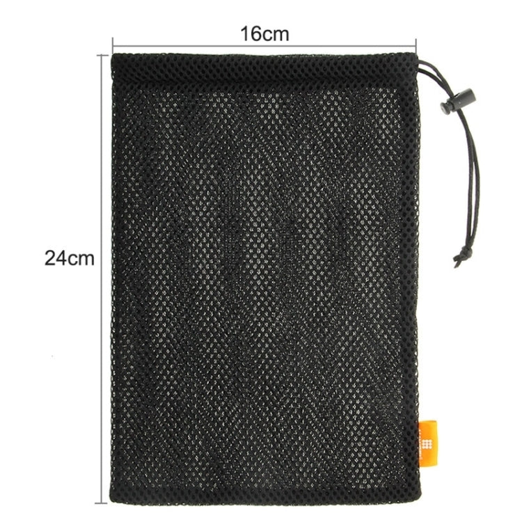 Bolsa con cordón de malla de nailon HAWEEL con cordón fijo para tableta con pantalla de hasta 7,9 pulgadas, tamaño: 24 cm x 16 cm, 7.9 inch