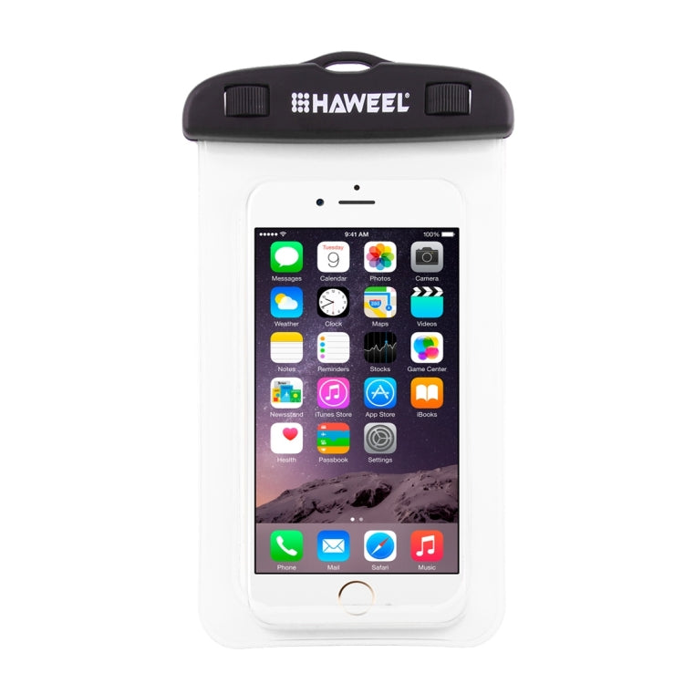 Bolsa impermeable universal transparente HAWEEL con cordón para iPhone, Galaxy, Huawei, Xiaomi, LG, HTC y otros teléfonos inteligentes