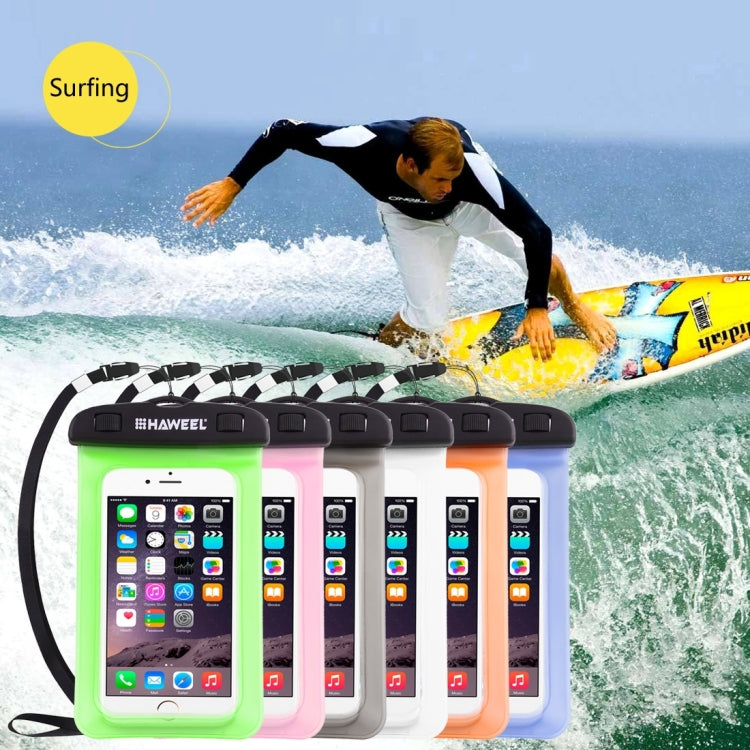 Bolsa impermeable universal transparente HAWEEL con cordón para iPhone, Galaxy, Huawei, Xiaomi, LG, HTC y otros teléfonos inteligentes