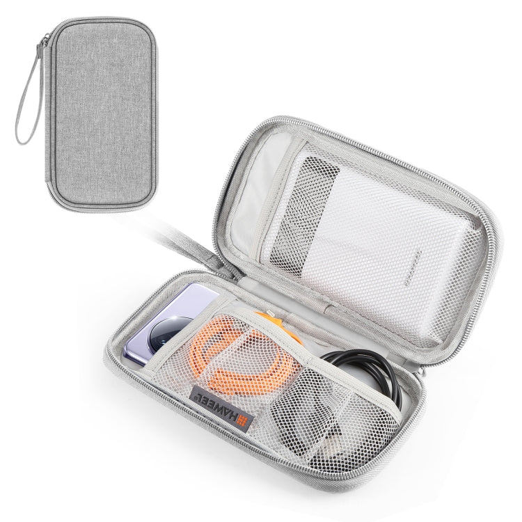 Bolsa de almacenamiento organizadora electrónica HAWEEL para teléfonos móviles, banco de energía, cables, ratón, auriculares, Digital Organizer, Size: S, Digital Organizer
