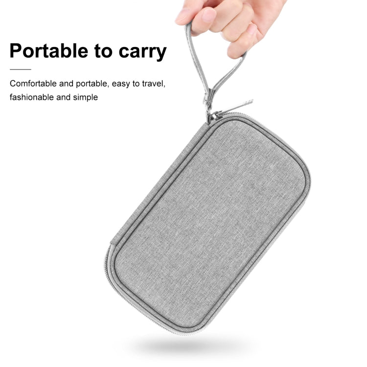Bolsa de almacenamiento organizadora electrónica HAWEEL para teléfonos móviles, banco de energía, cables, ratón, auriculares, Digital Organizer, Size: S, Digital Organizer