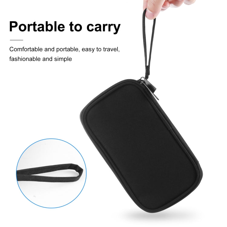 HAWEEL Organizador electrónico Bolsa de almacenamiento de doble capa para cables, cargador, banco de energía, teléfonos, auriculares, Double Layers Organizer