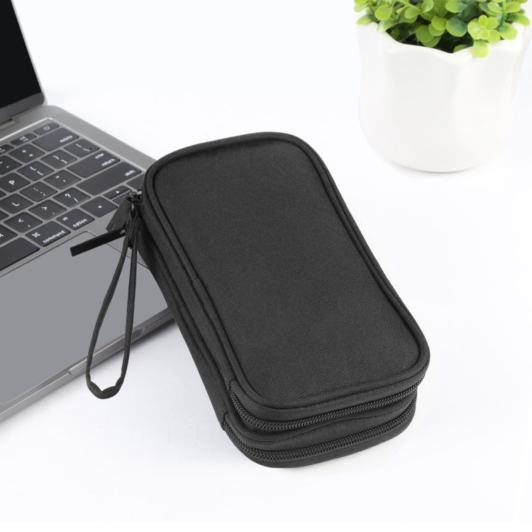 HAWEEL Organizador electrónico Bolsa de almacenamiento de doble capa para cables, cargador, banco de energía, teléfonos, auriculares, Double Layers Organizer