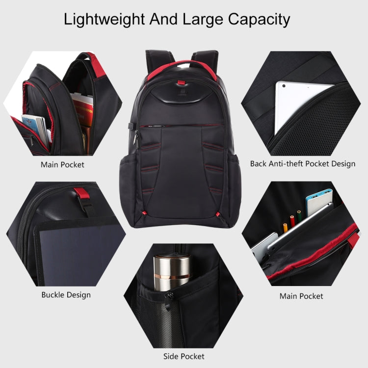 HAWEEL Mochila para portátil con hombros dobles, portátil, plegable, extraíble, para exteriores
