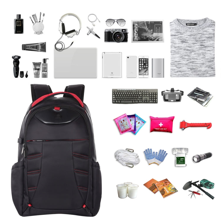 HAWEEL Mochila para portátil con hombros dobles, portátil, plegable, extraíble, para exteriores