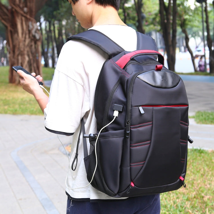 HAWEEL Mochila para portátil con hombros dobles, portátil, plegable, extraíble, para exteriores