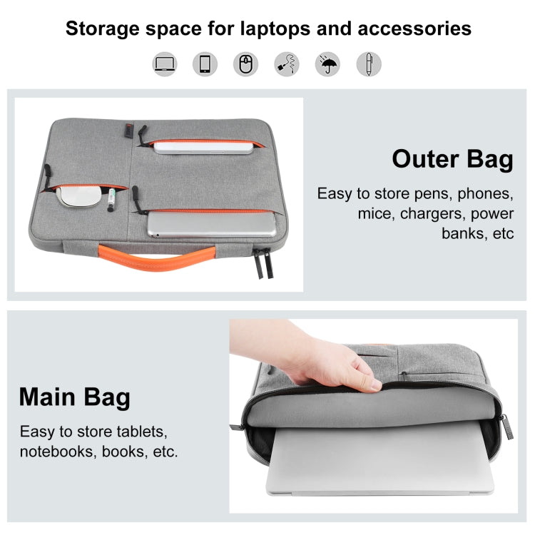 Funda HAWEEL de 15,0 pulgadas, maletín con cremallera, bolso para portátil para Macbook, Samsung, Lenovo Thinkpad, Sony, DELL Alienware, CHUWI, ASUS, HP, portátiles de 15,0 a 16,0 pulgadas, 15.0-16.0 inch, 15.0 inch