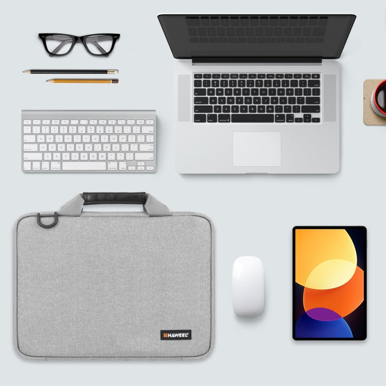 HAWEEL Maletín cruzado para portátil de 13,0 a 14,0 pulgadas para Macbook, Lenovo Thinkpad, ASUS, HP, 13.0 inch-14.0 inch