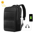 Mochila para ordenador portátil con panel solar HAWEEL de 14 W, con asa y puerto de carga USB máximo de 5 V/2,1 A, 14W Backpack 2