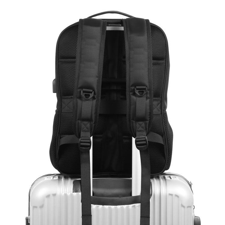 Mochila para ordenador portátil con panel solar HAWEEL de 14 W, con asa y puerto de carga USB máximo de 5 V/2,1 A, 14W Backpack 2