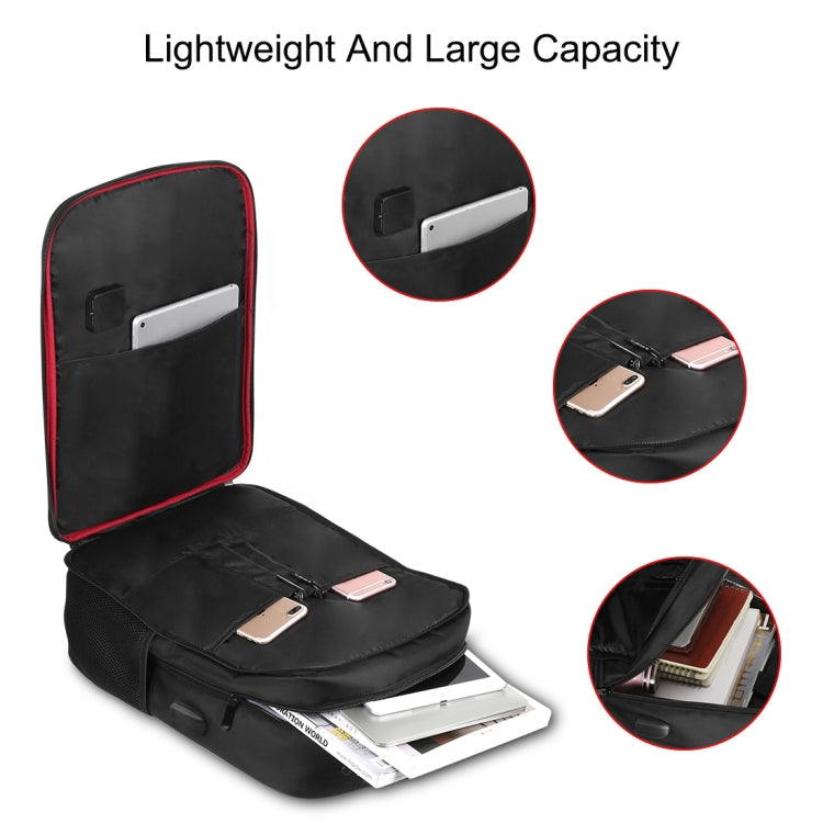 Mochila para ordenador portátil con panel solar HAWEEL de 14 W, con asa y puerto de carga USB máximo de 5 V/2,1 A, 14W Backpack 2