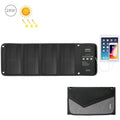 Cargador de panel solar plegable HAWEEL de 28 W con puertos USB duales de 5 V y 3 A máx., 28W Panel(B)
