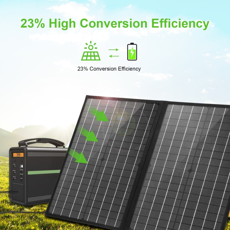 Bolsa plegable de viaje con cargador de panel solar plegable HAWEEL 50W, 50W