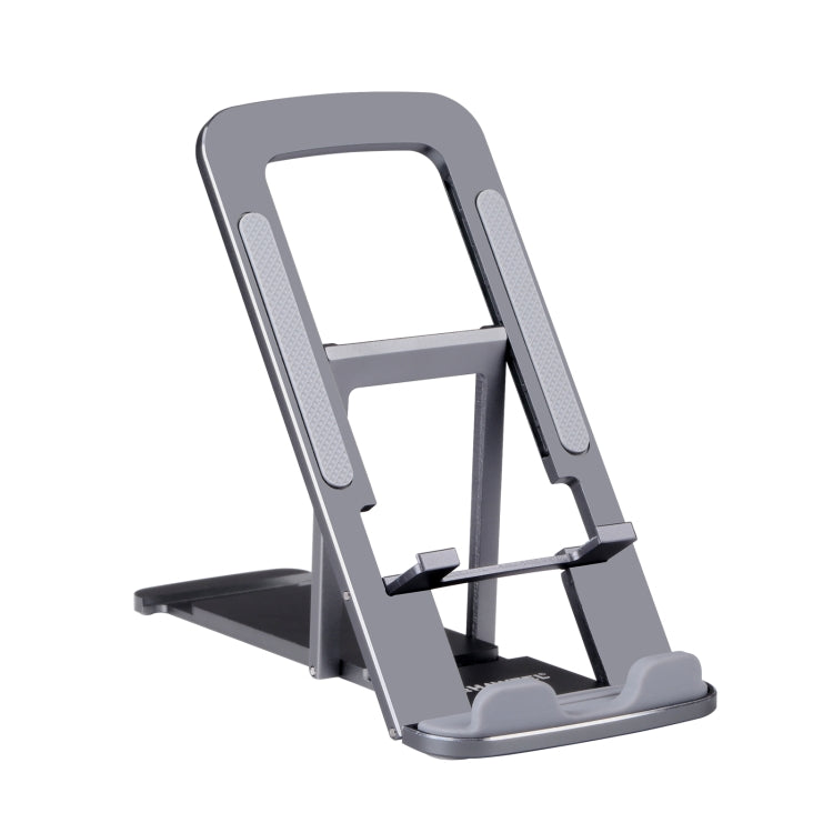 HAWEEL Soporte de escritorio de aleación de aluminio plegable de elevación ajustable para transmisión en vivo, Aluminum Alloy