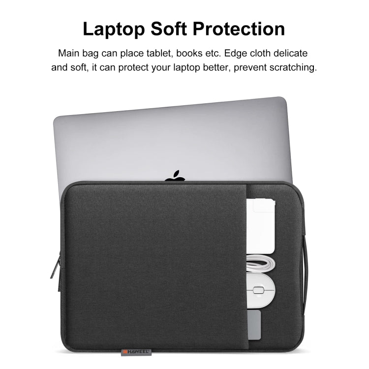 HAWEEL Funda para portátil Maletín con cremallera y asa para portátil de 14 a 15 pulgadas, For 14-15 inch Laptop (with Handle)