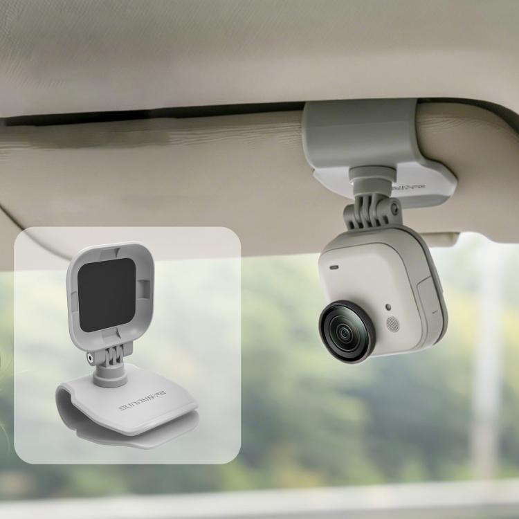 Soporte magnético para visera de coche Sunnylife para cámara de acción Insta360 GO Ultra, giratorio 360° e inclinable 180°.