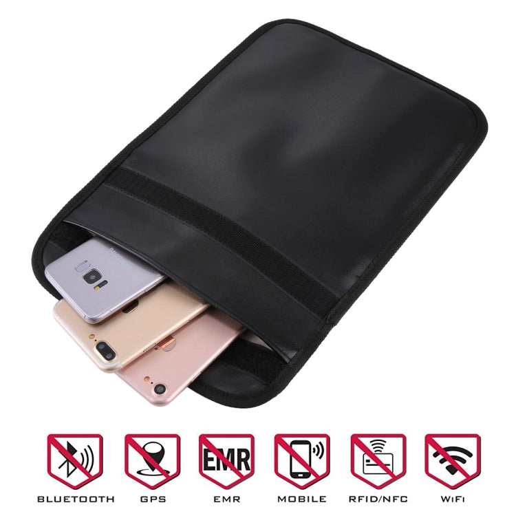 Estuche de bloqueo de señal antirradiación para teléfono celular, tamaño: 28 cm x 22,7 cm, 28x22.7cm
