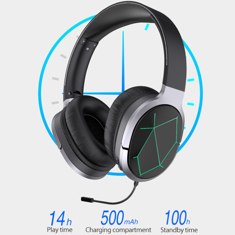 awei A799BL Bluetooth 5.0 Auriculares plegables para juegos Bluetooth montados en la cabeza