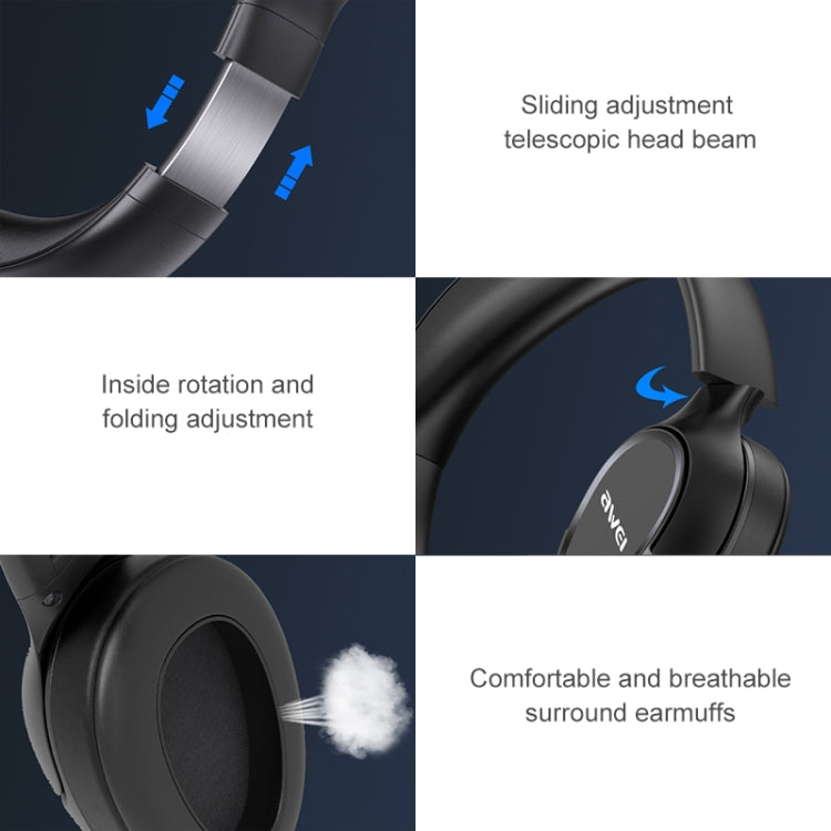 AWEI A770BL Bluetooth 5.0 Auriculares Bluetooth Inalámbricos Estéreo