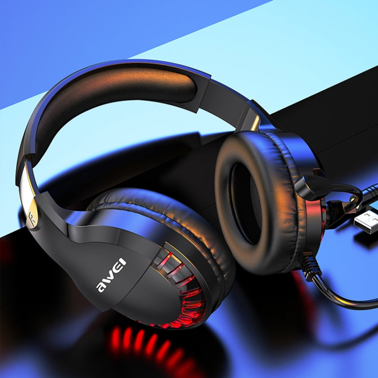AWEI ES-770i Auriculares ajustables para deportes electrónicos con micrófono