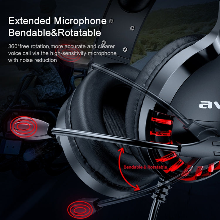 AWEI ES-770i Auriculares ajustables para deportes electrónicos con micrófono