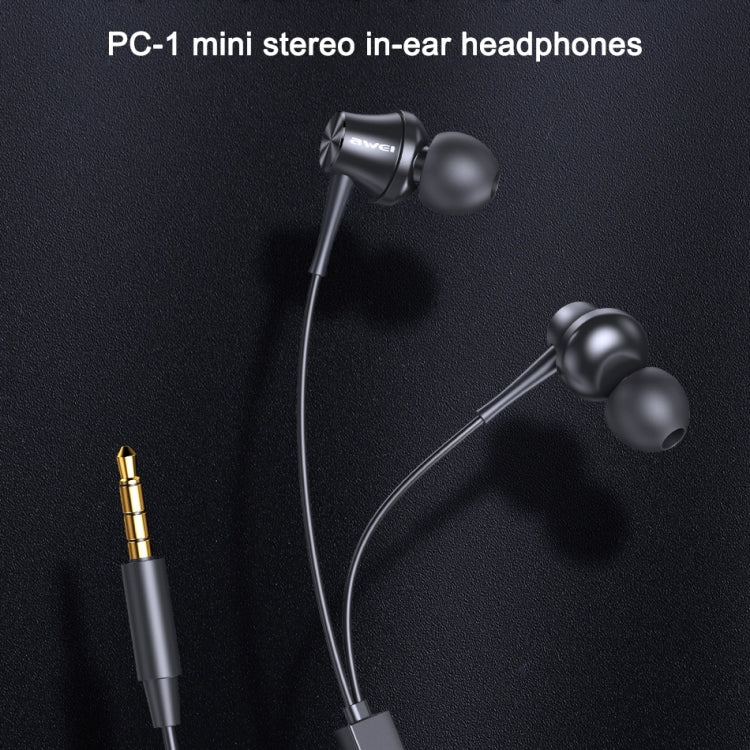 awei PC-1 Mini auriculares estéreo internos