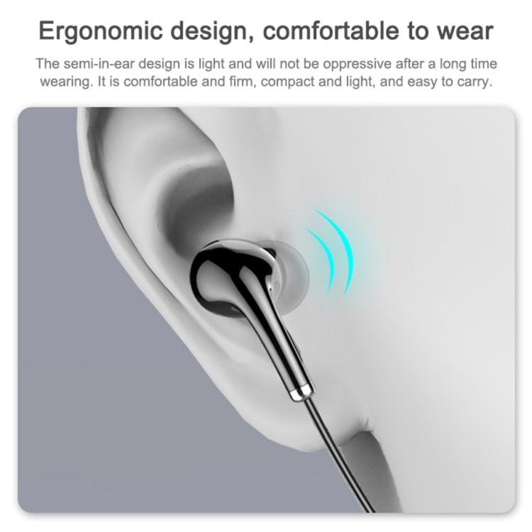 awei PC-6 Mini auriculares estéreo internos con cable y micrófono