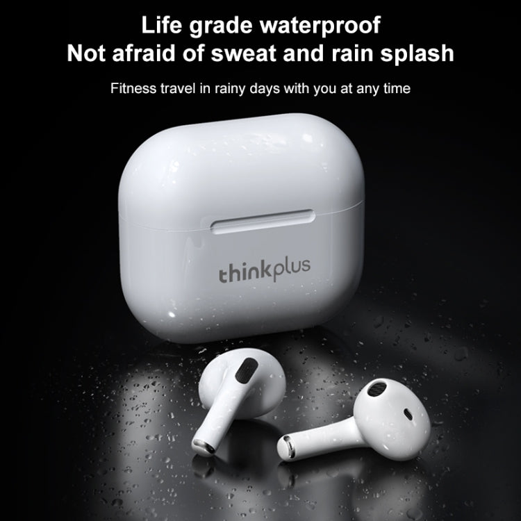 Original Lenovo LivePods LP40 TWS IPX4 Auricular Bluetooth resistente al agua con caja de carga, soporte táctil y llamada HD y conmutación Siri y maestro-esclavo, LivePods LP40