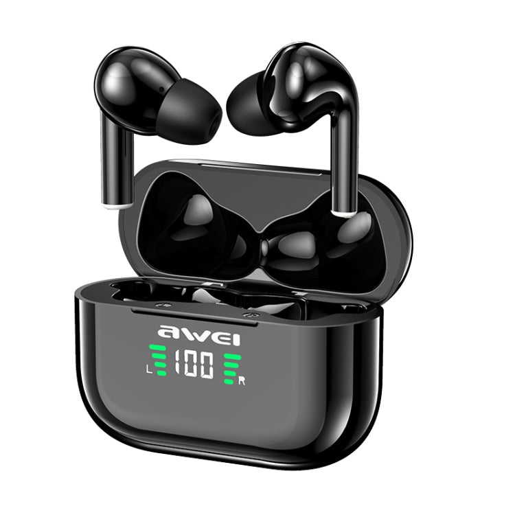 Wei T29P Bluetooth V5.0 pantalla Digital LED Ture inalámbrico deportes IPX4 impermeable TWS auriculares con estuche de carga