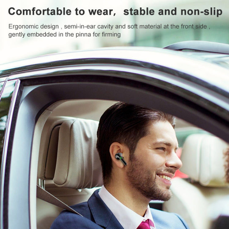 Wei T29P Bluetooth V5.0 pantalla Digital LED Ture inalámbrico deportes IPX4 impermeable TWS auriculares con estuche de carga