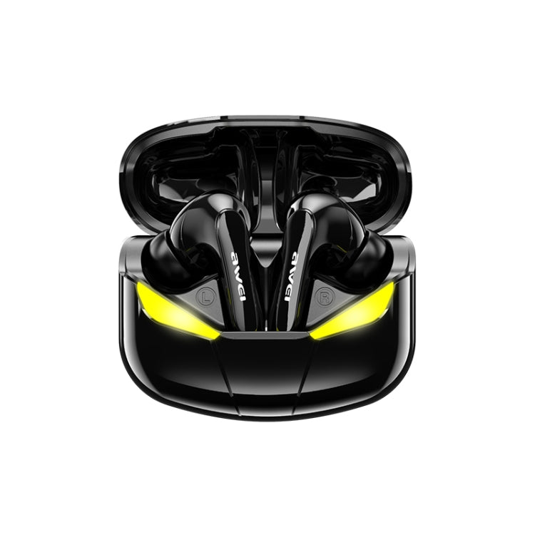 Wei T35 Bluetooth V5.0 Ture inalámbrico juego de deportes modo dual IPX5 impermeable TWS auriculares con estuche de carga