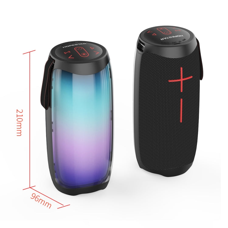 HOPESTAR P40 Bluetooth 5.0 Altavoz Bluetooth inalámbrico portátil a prueba de agua, P40 (Black), P40 (Blue)
