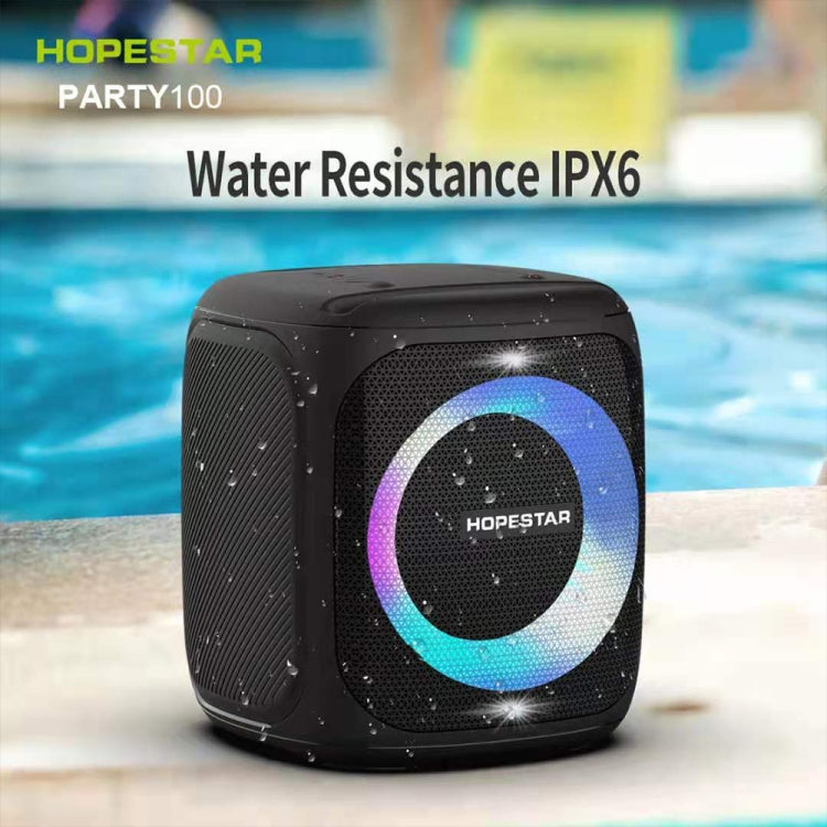 HOPESTAR Party100 Bluetooth 5.0 Altavoz Bluetooth inalámbrico portátil impermeable con función de carga móvil, Party100(Black), Party100(Green), Party100(Blue)
