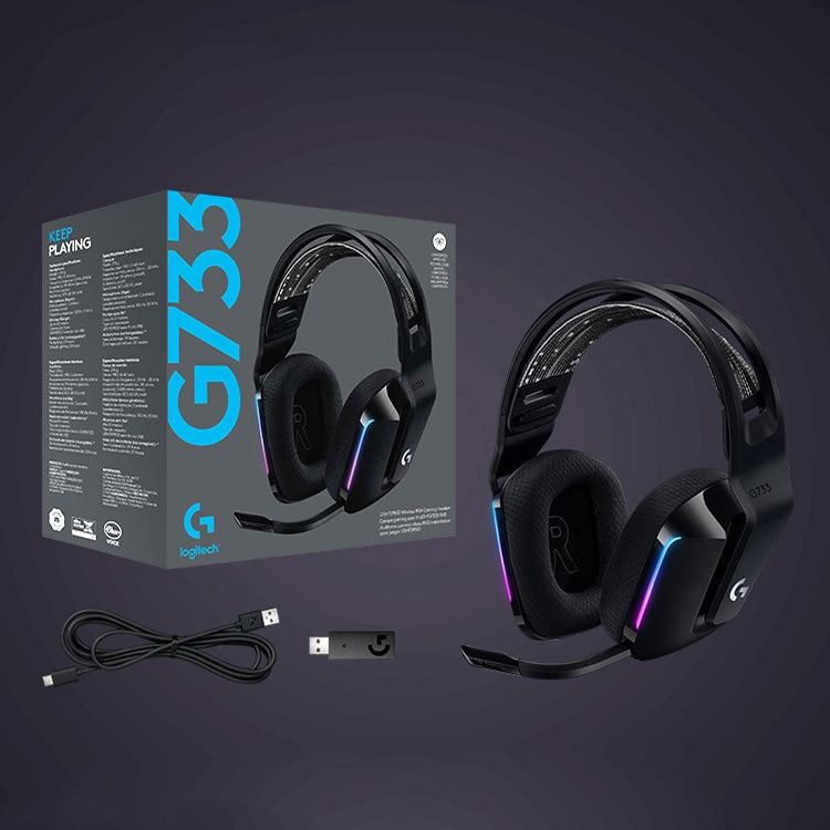 Auriculares inalámbricos para juegos RGB Logitech G733 LIGHTSPEED