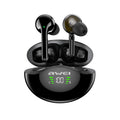 Awei T12P Bluetooth 5.1 Pantalla LED Auricular inalámbrico Bluetooth, T12P