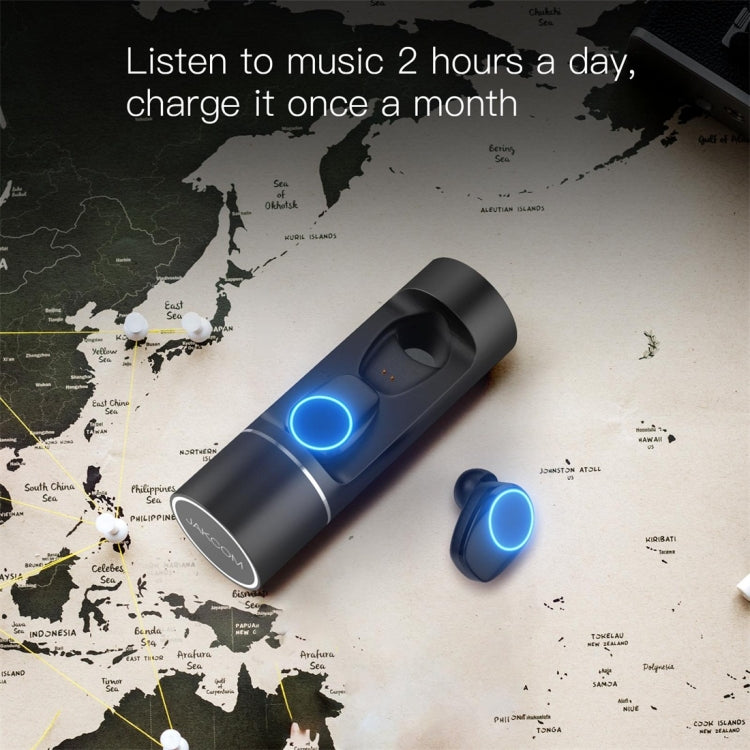 JAKCOM TWS Bluetooth 5.0 Auriculares Bluetooth inalámbricos impermeables multifunción