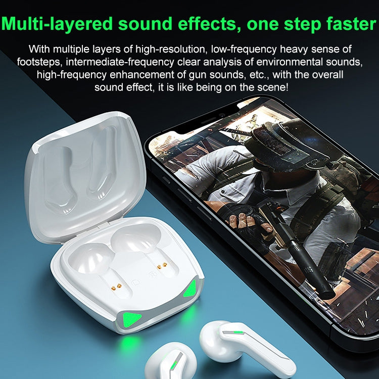 Auricular Bluetooth inalámbrico para juegos Lenovo XT85 TWS