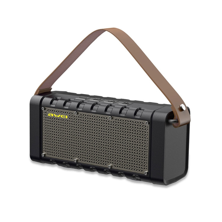 Wei Y668 20W TWS Altavoz Bluetooth para exteriores