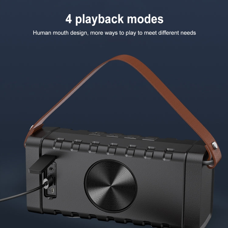 Wei Y668 20W TWS Altavoz Bluetooth para exteriores