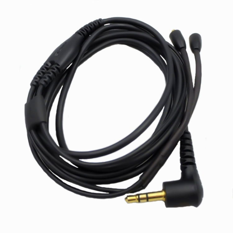 Cable de audio para auriculares ZS0105 para Shure SE535, ZS0105 Black
