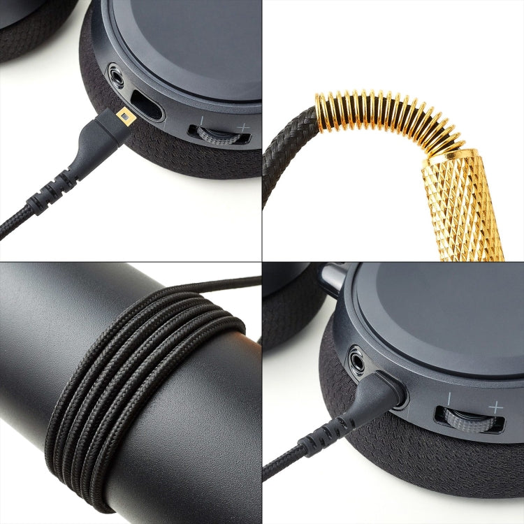 Cable de audio para auriculares ZS0170 para SteelSeries Arctis 3 5 7 Pro, ZS0170 Black