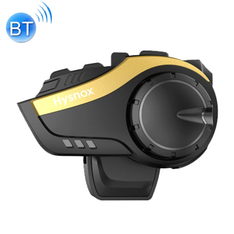 Hysnox HY-02 Bluetooth 5.0 Auriculares para casco de motocicleta 2000M Auriculares intercomunicadores para 6 conductores