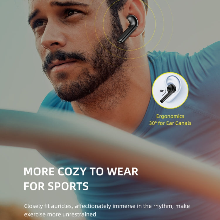 awei T15P Bluetooth V5.0 TWS Ture Auriculares inalámbricos deportivos con pantalla LED y estuche de carga, T15P