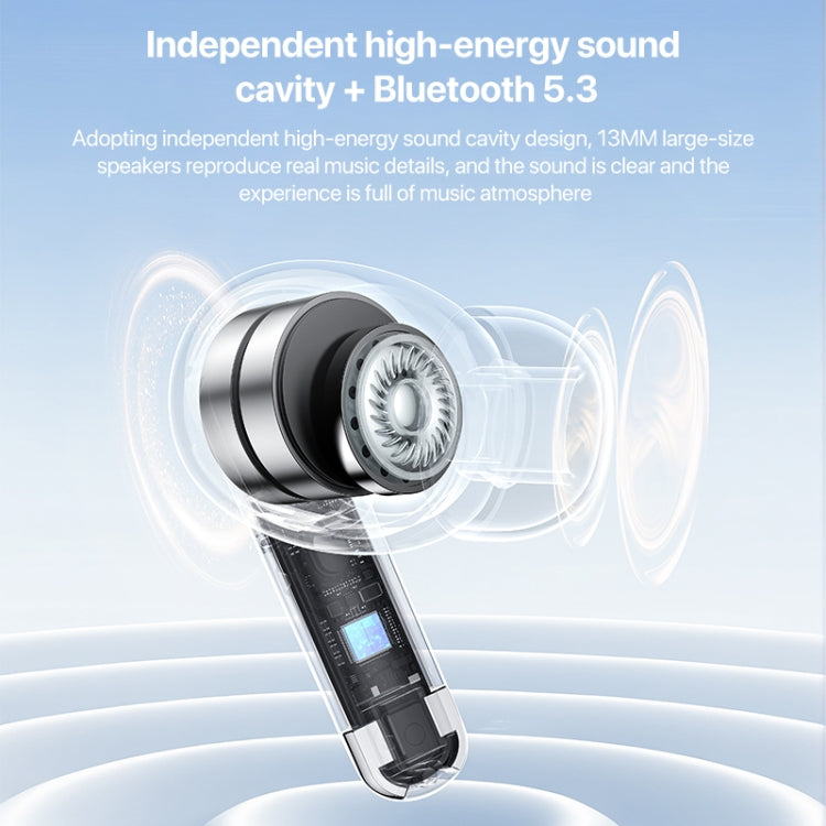 Auriculares inalámbricos Bluetooth TWS inteligentes con reducción de ruido dual Yesido TWS28 ANC+ENC, TWS28 Beige, TWS28 White