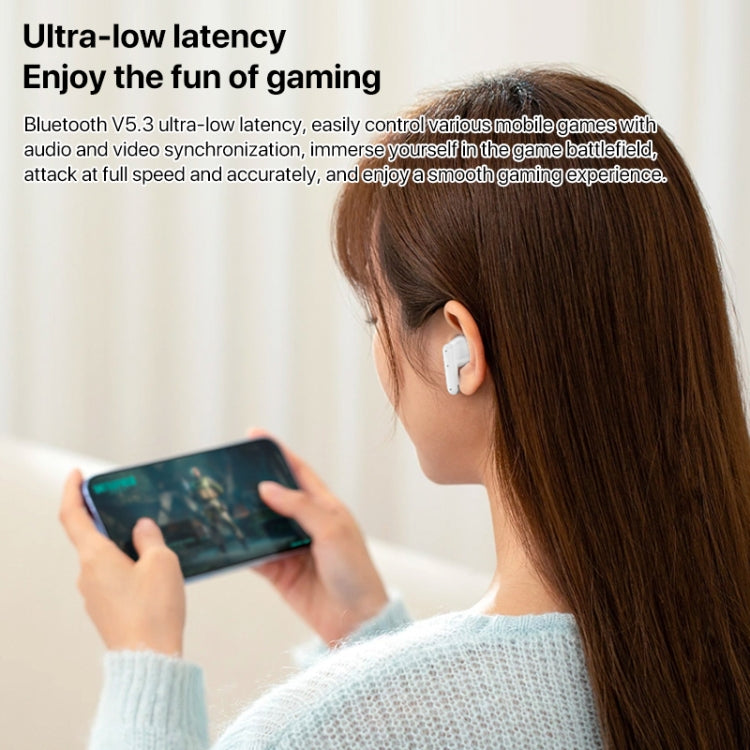 Auriculares inalámbricos Bluetooth TWS inteligentes con reducción de ruido dual Yesido TWS28 ANC+ENC, TWS28 Beige, TWS28 White