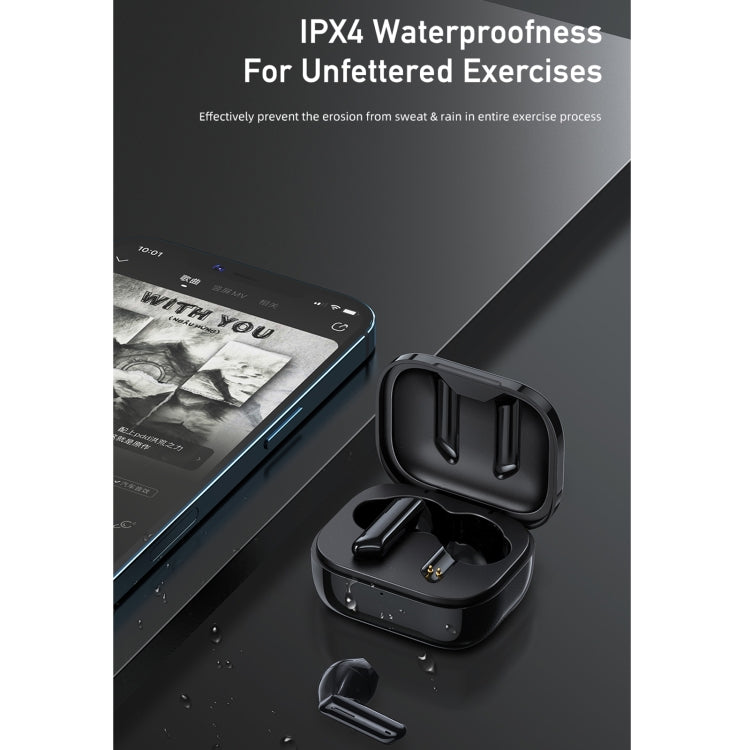 Awei T36 Bluetooth 5.0 verdadero auricular inalámbrico estéreo Bluetooth, T36(White), T36(Black)