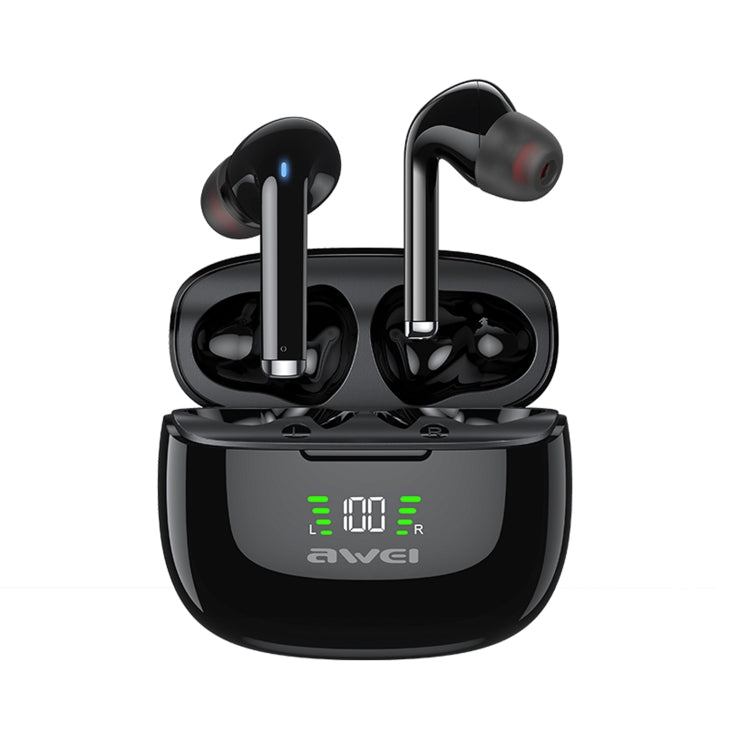 Awei TA8 Bluetooth 5.2 ANC Reducción activa de ruido Auricular inalámbrico Bluetooth, TA8