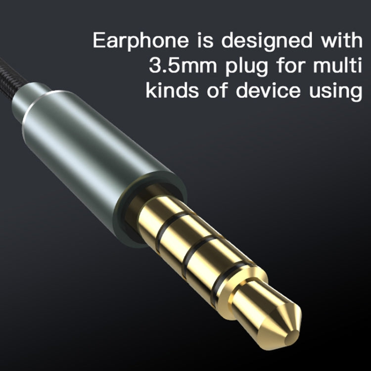 Yesido YH32 Auricular intrauditivo con cable de 3,5 mm, Longitud: 1,2 m, YH32