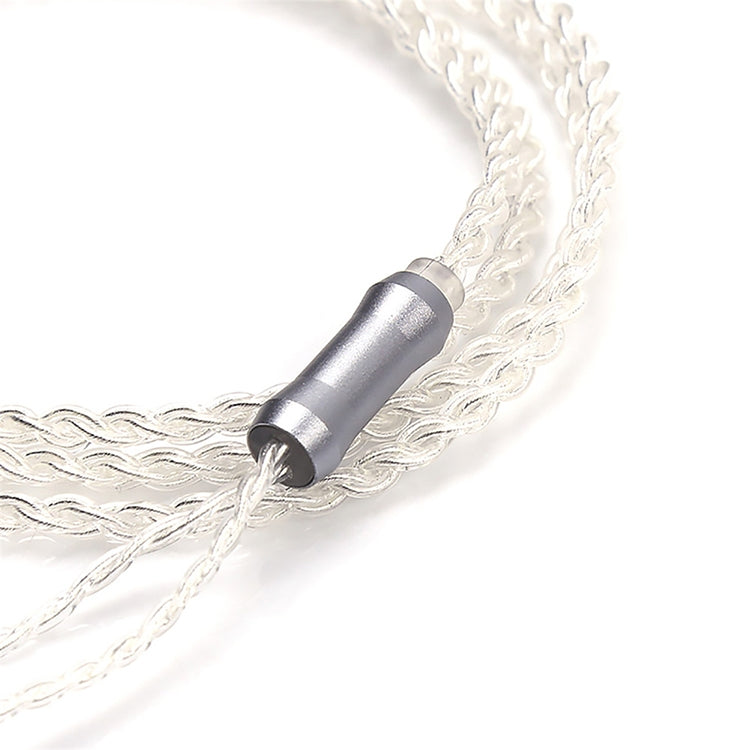 Cable de actualización chapado en plata TRN, Cable de auriculares con conexión A2DC para auriculares TRN V10 V20, A2DC