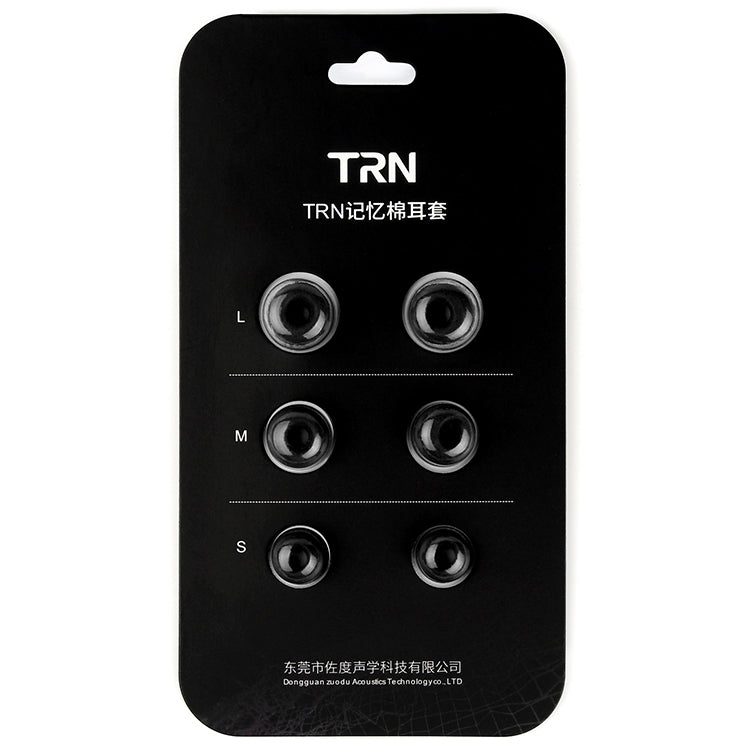 Tapón para los oídos de espuma viscoelástica de silicona para auriculares TRN